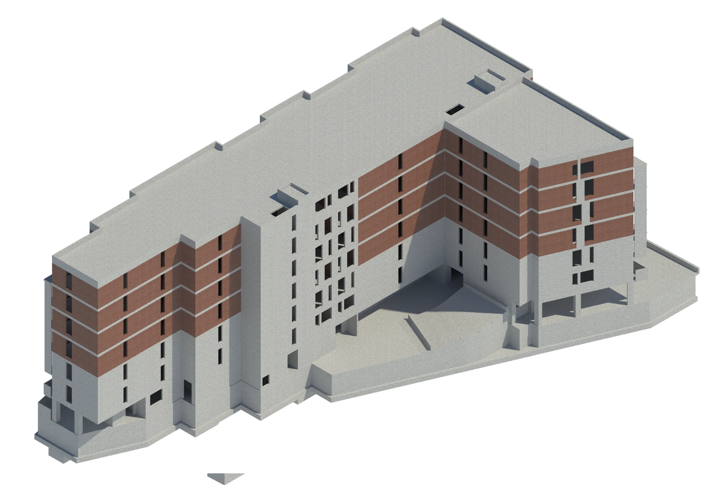 Bagry - model BIM, ujęcie 2